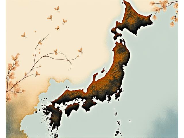 日本の関東地方に散らばる花農家を示す地図のイメージ